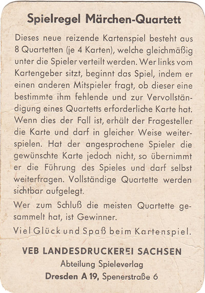Märchen Quartett