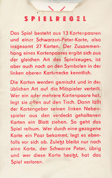 Spielzeug - Schwarzer Peter