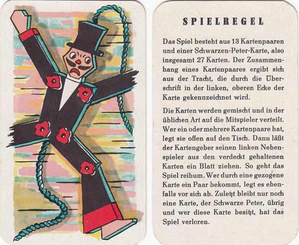 Spielzeug-Schwarzer Peter