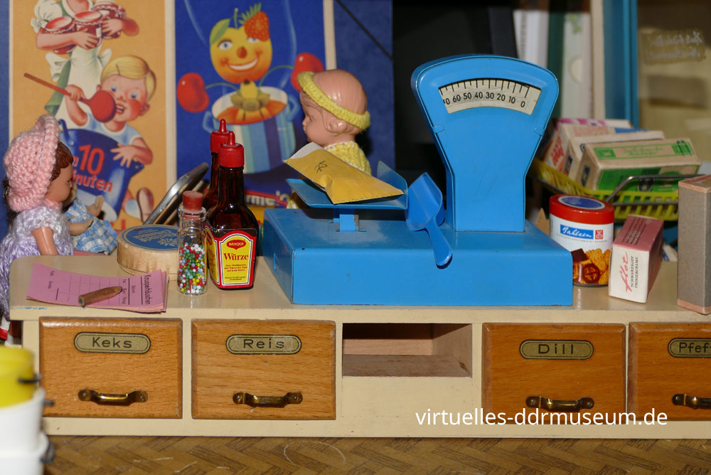 VEB Seiffener Spielwaren, Kaufladen von vor 1956