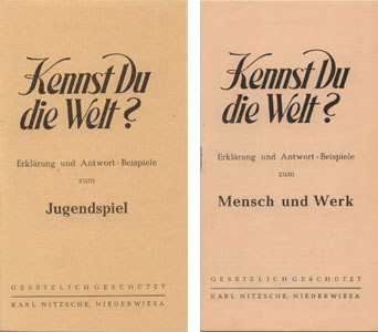 Kennst Du die Welt?