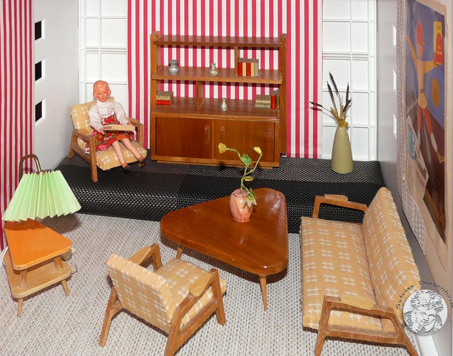 Wohnzimmer von Hermann Rülke DDR